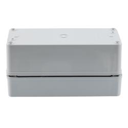 Picture of Pushbutton Enclosure, 3 Hole, 30.5mm, Polyester, Gray